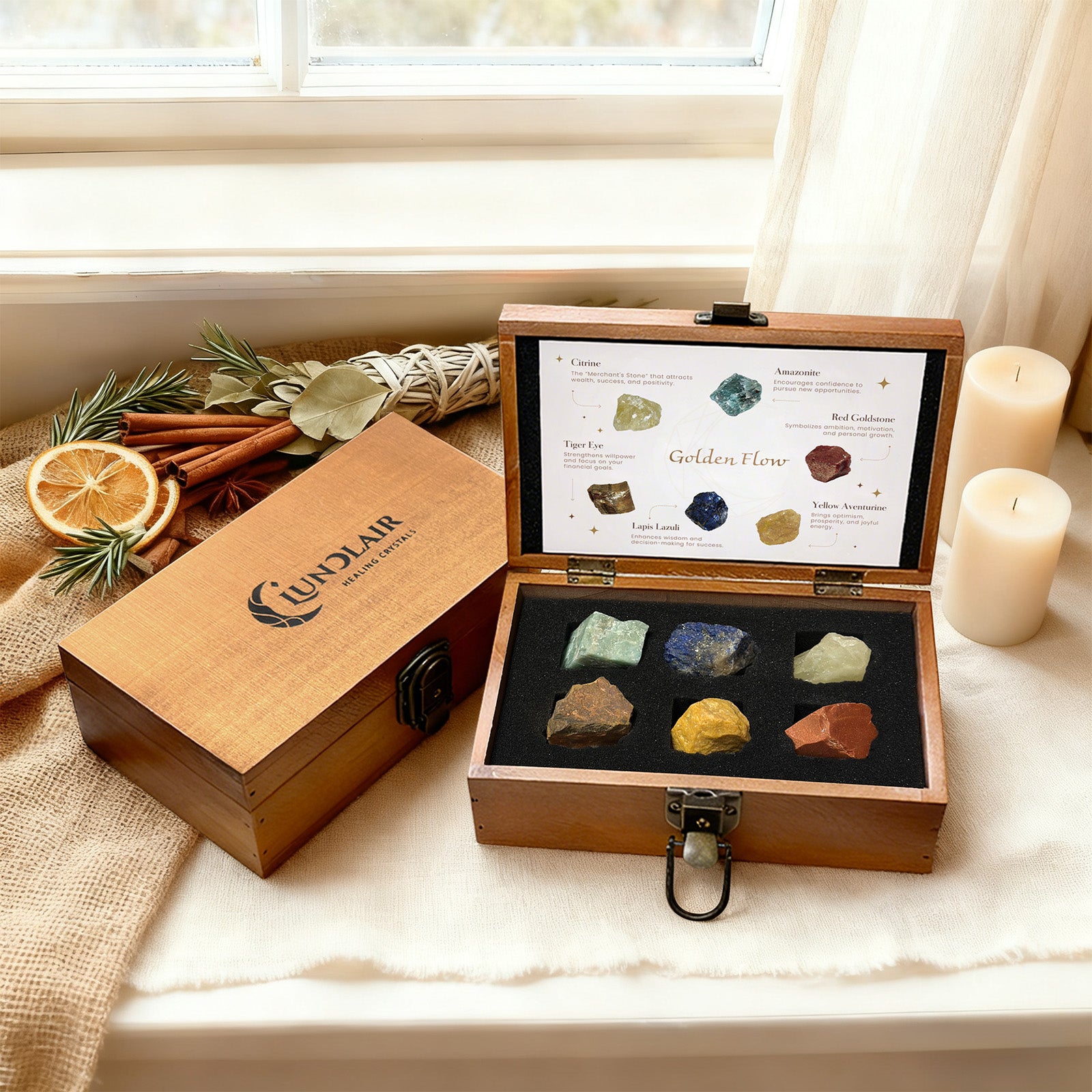 Rose Quartz Gemstone Tree — Love & Emotional Healing Decor – Lunclair