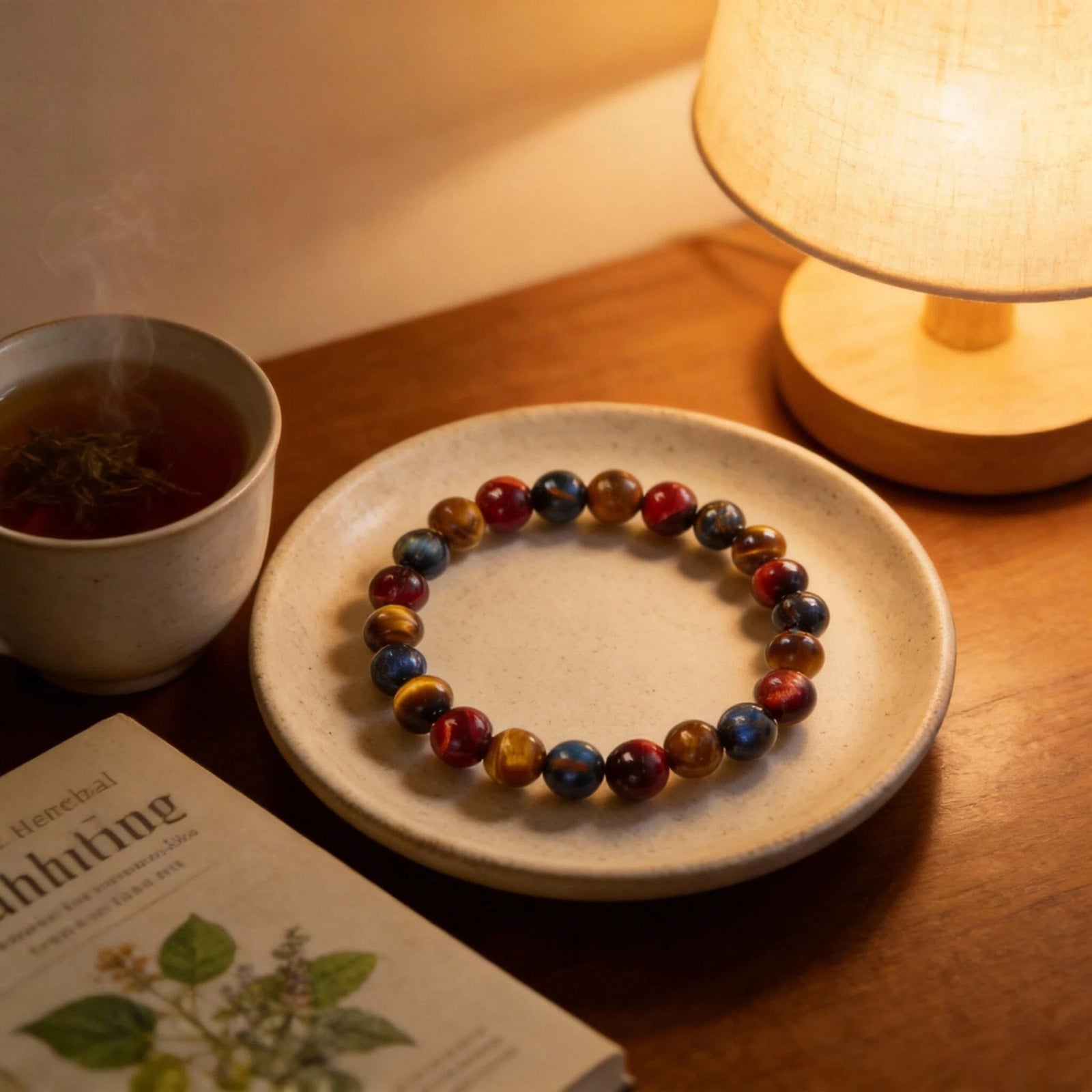 Inner Focus — Multicolor Tiger’s Eye Bracelet