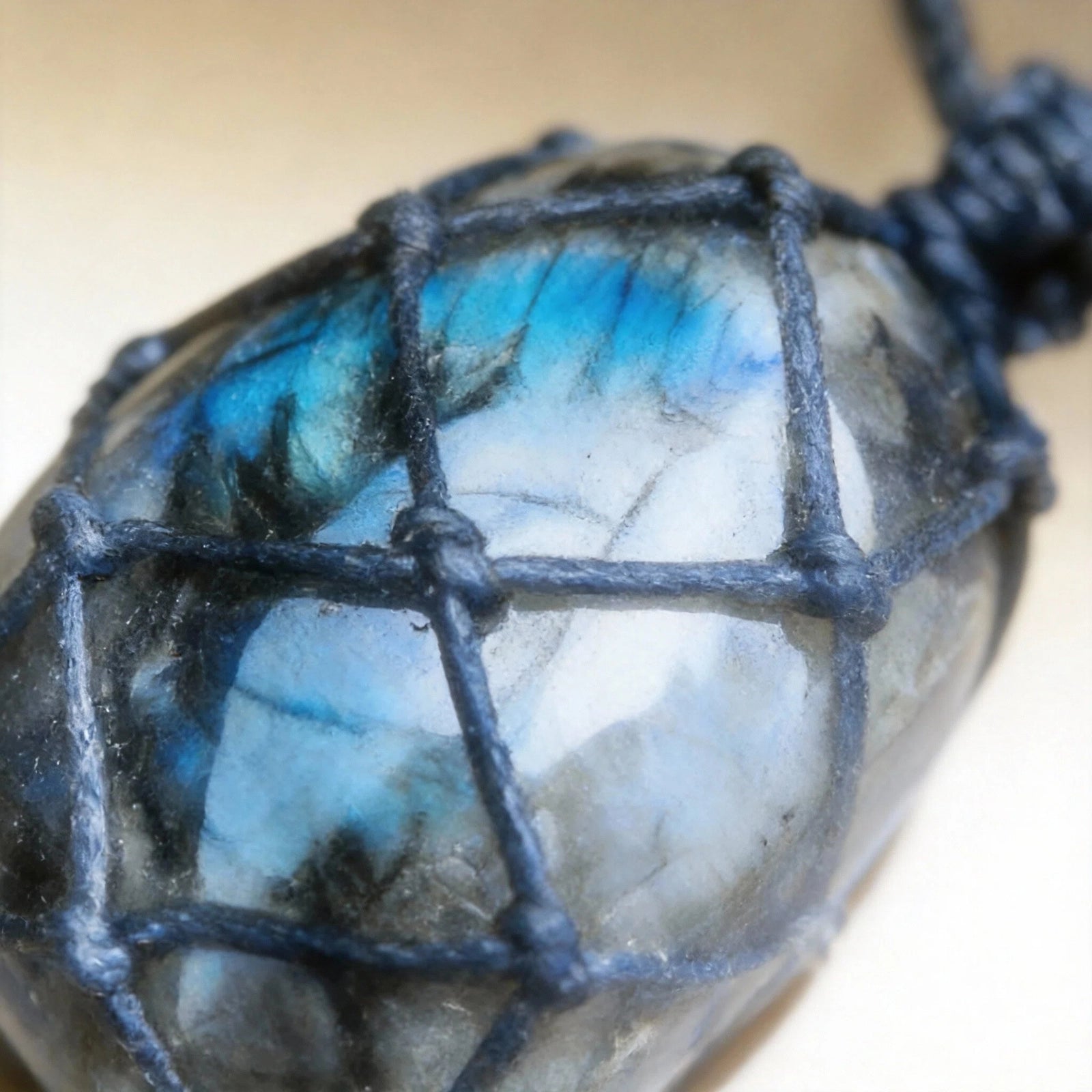 Quiet Reflection Necklace —  Labradorite Pendant