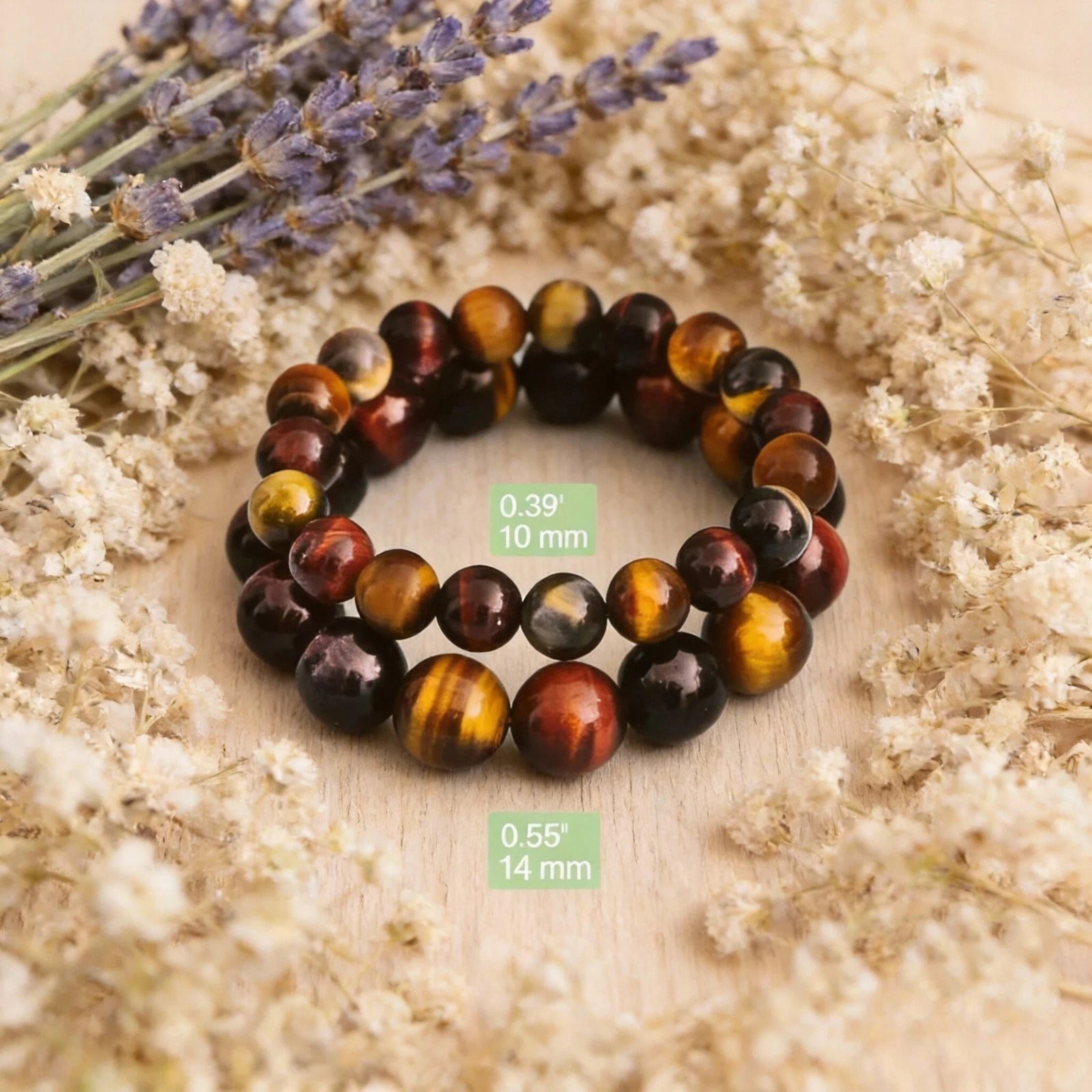 Inner Focus — Multicolor Tiger’s Eye Bracelet